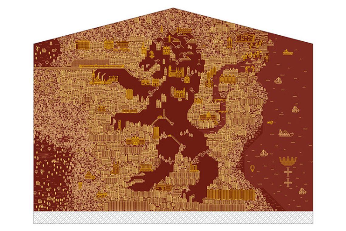 Gdański mural wyłoniony