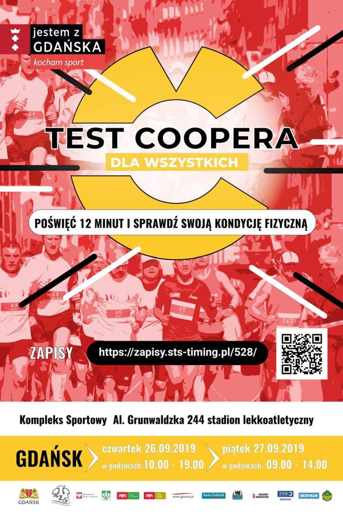 Gdański Test Coopera - sprawdź swoją kondycję fizyczną w 12 minut!