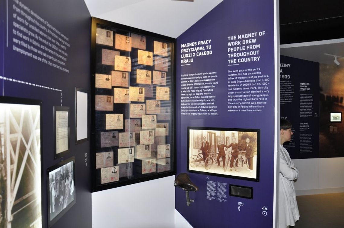 "Gdynia - dzieło otwarte": wystawa o Gdyni i losach gdynian "Gdynia - dzieło otwarte": wystawa o Gdyni i losach gdynian
