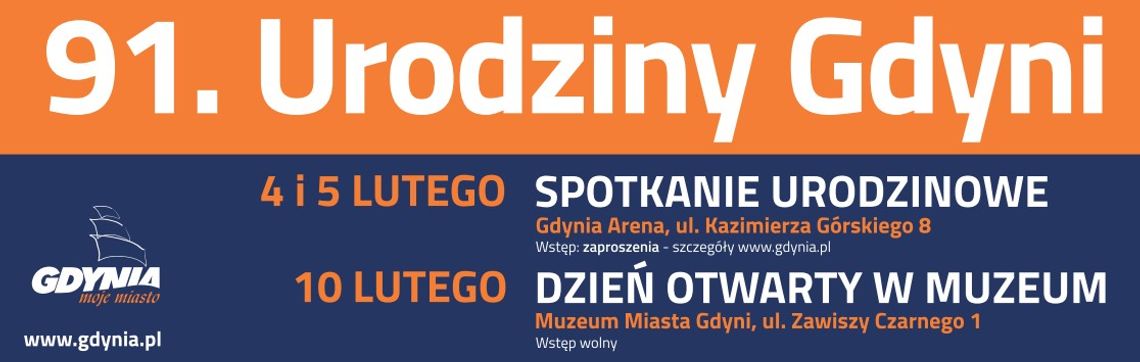 Gdynia zaprasza na swoje urodziny Gdynia zaprasza na swoje urodziny