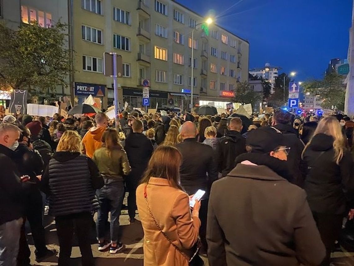 Gdyńscy policjanci zabezpieczali zgromadzenia