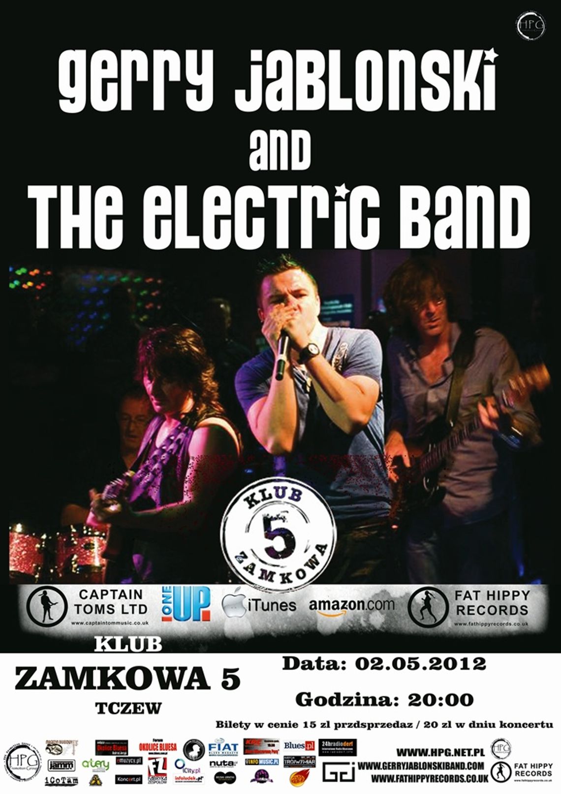 Gerry Jablonski and The Electric Band w Tczewie