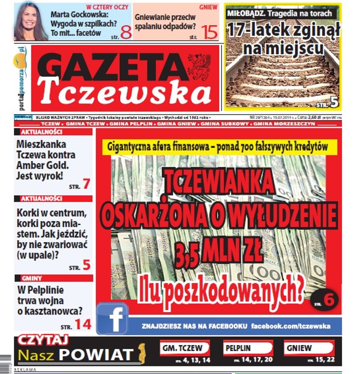 Gigantyczna afera finansowa - czytaj o tym w Gazecie Tczewskiej!