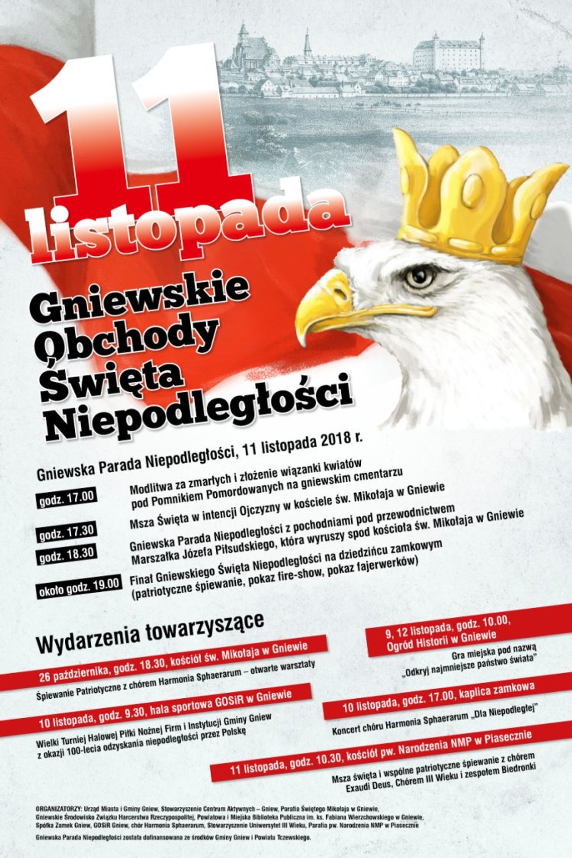 Gniew świętuje 100 rocznicę niepodległej Polski