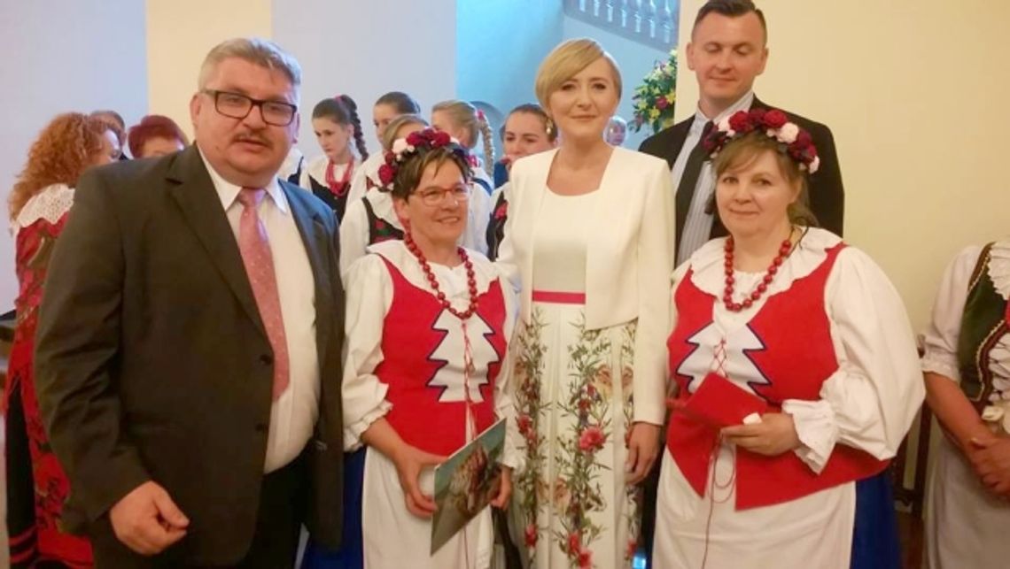 Gospodynie w Pałacu Prezydenckim! Kociewianki spotkały się z małżonką prezydenta 