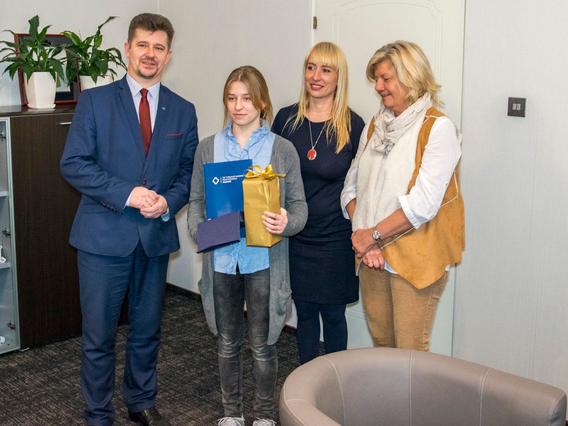 Gratulacje dla 11-letniej mistrzyni Polski