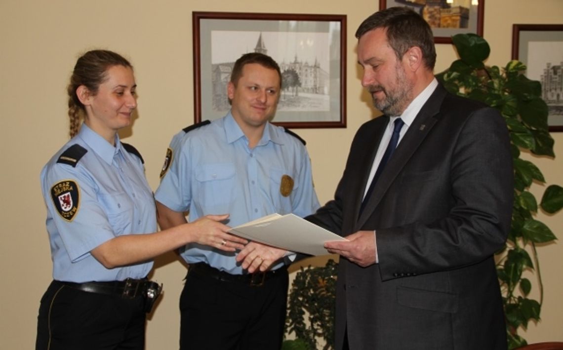 Gratulacje dla bohaterskich strażników! Gratulacje dla bohaterskich strażników!