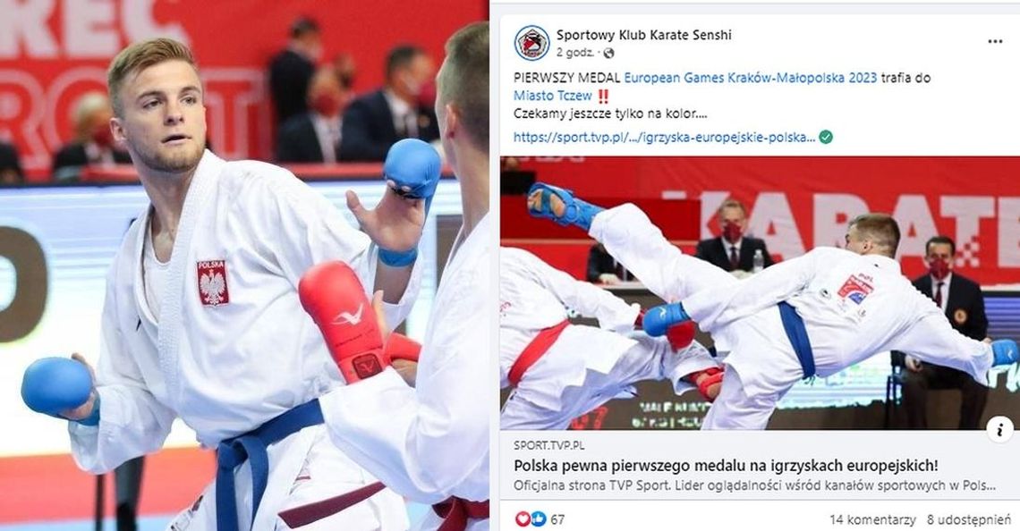 GRATULUJEMY!  Miłosz Sabiecki z brązowym medalem III Europen Games!