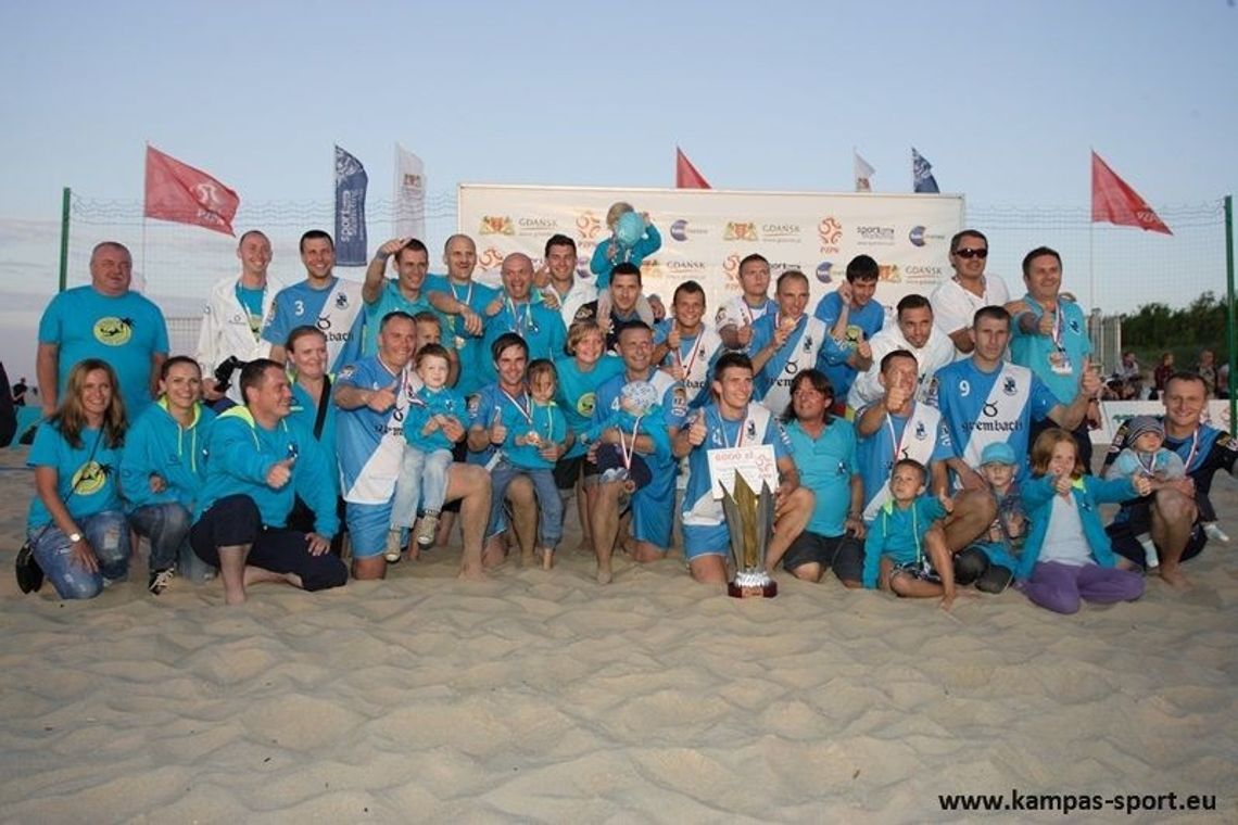 Grembach Łódź zdobywcą Pucharu Polski w piłce nożnej plażowej