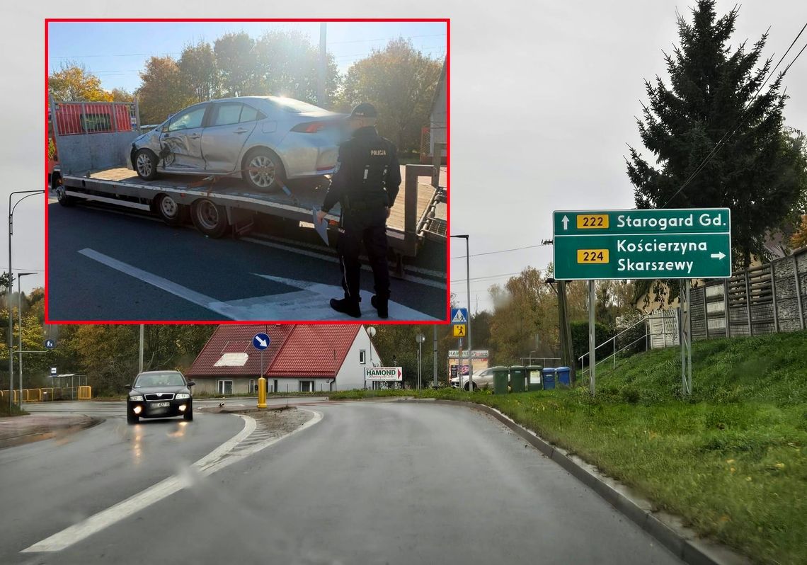 Groźne zdarzenie w Godziszewie! Trzy pojazdy zderzyły się przed przejściem dla pieszych! Groźne zdarzenie w Godziszewie! Trzy pojazdy zderzyły się przed przejściem dla pieszych!