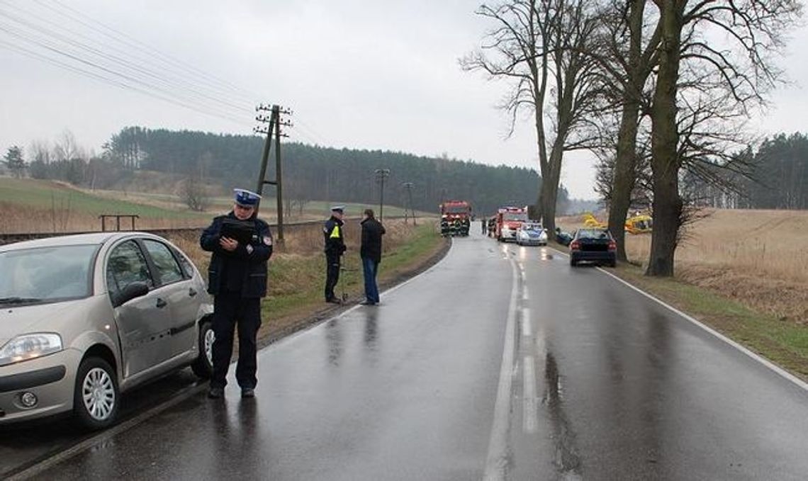 Groźny wypadek w  Tychnowach