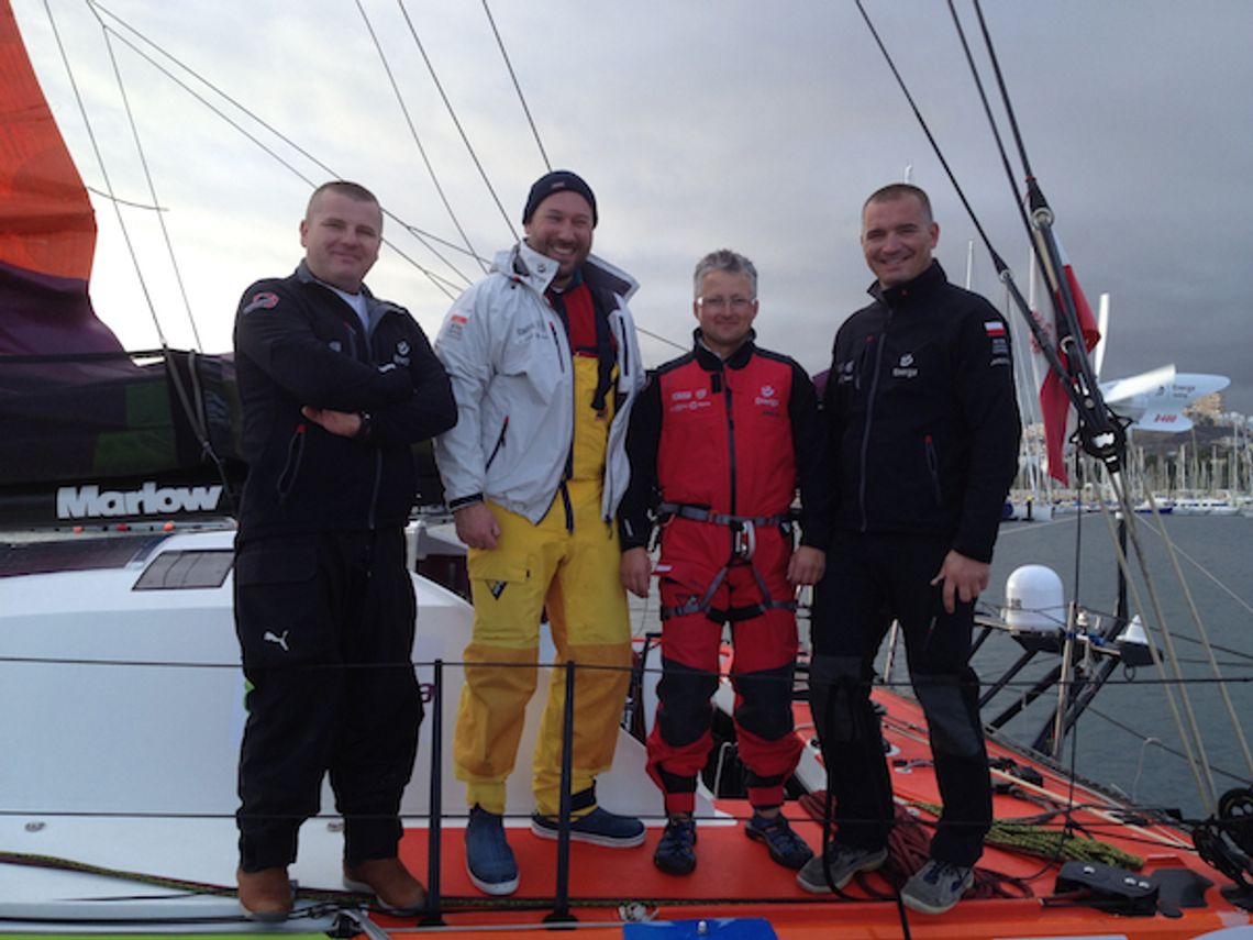 Gutek z załogą przepłynęli na jachcie Atlantyk w 9 dni Gutek z załogą przepłynęli na jachcie Atlantyk w 9 dni