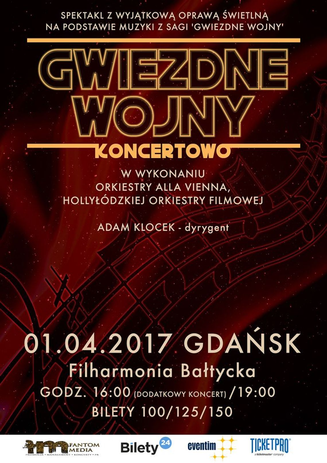 Gwiezdne Wojny Koncertowo w Filharmonii Bałtyckiej