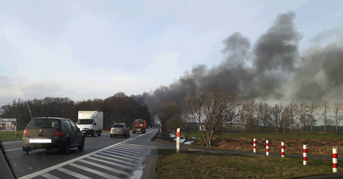 Hala poszła z dymem, ale właściciel już zapowiada odbudowę! Hala poszła z dymem, ale właściciel już zapowiada odbudowę!