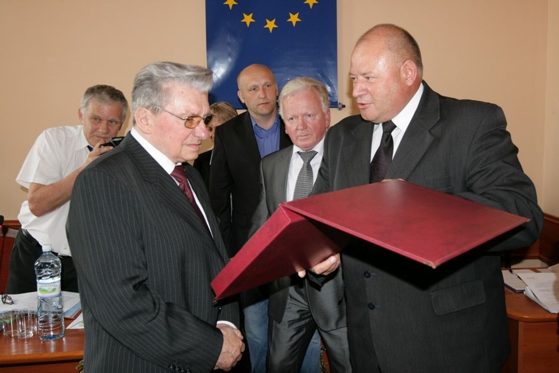 Henryk Burczyk Zasłużonym Obywatelem Gminy Skarszewy Henryk Burczyk Zasłużonym Obywatelem Gminy Skarszewy