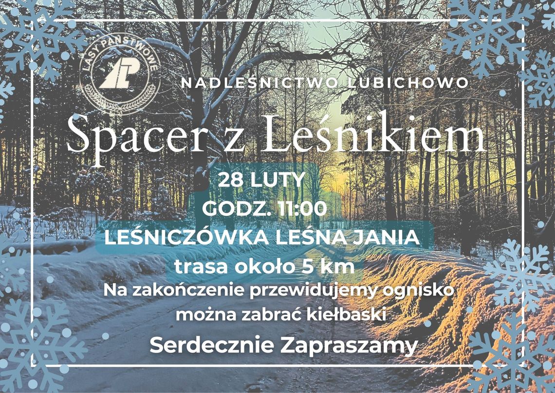 III edycja Spaceru z Leśnikiem w Leśnictwie Leśna Jania