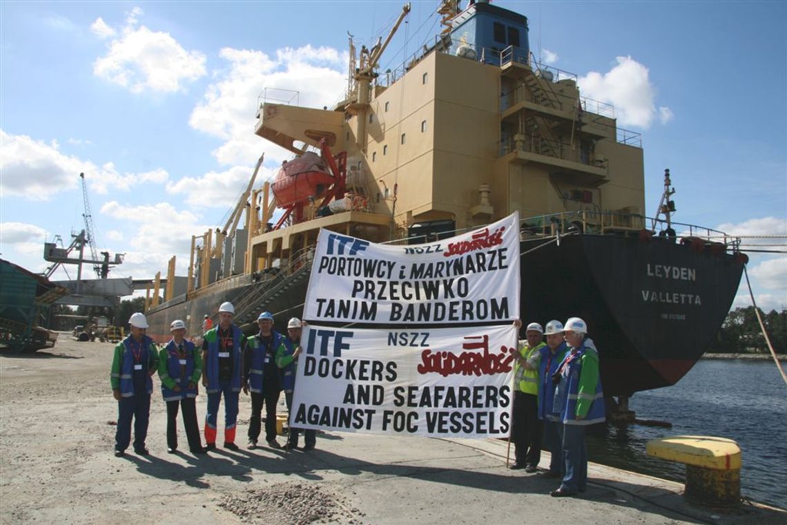 Inspektorzy ITF w polskich portach Inspektorzy ITF w polskich portach