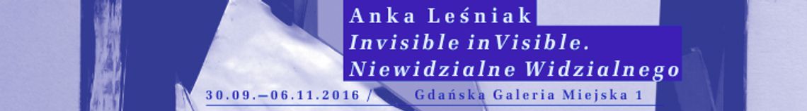 Invisible inVisible/ Niewidzialne Widzialnego Invisible inVisible/ Niewidzialne Widzialnego