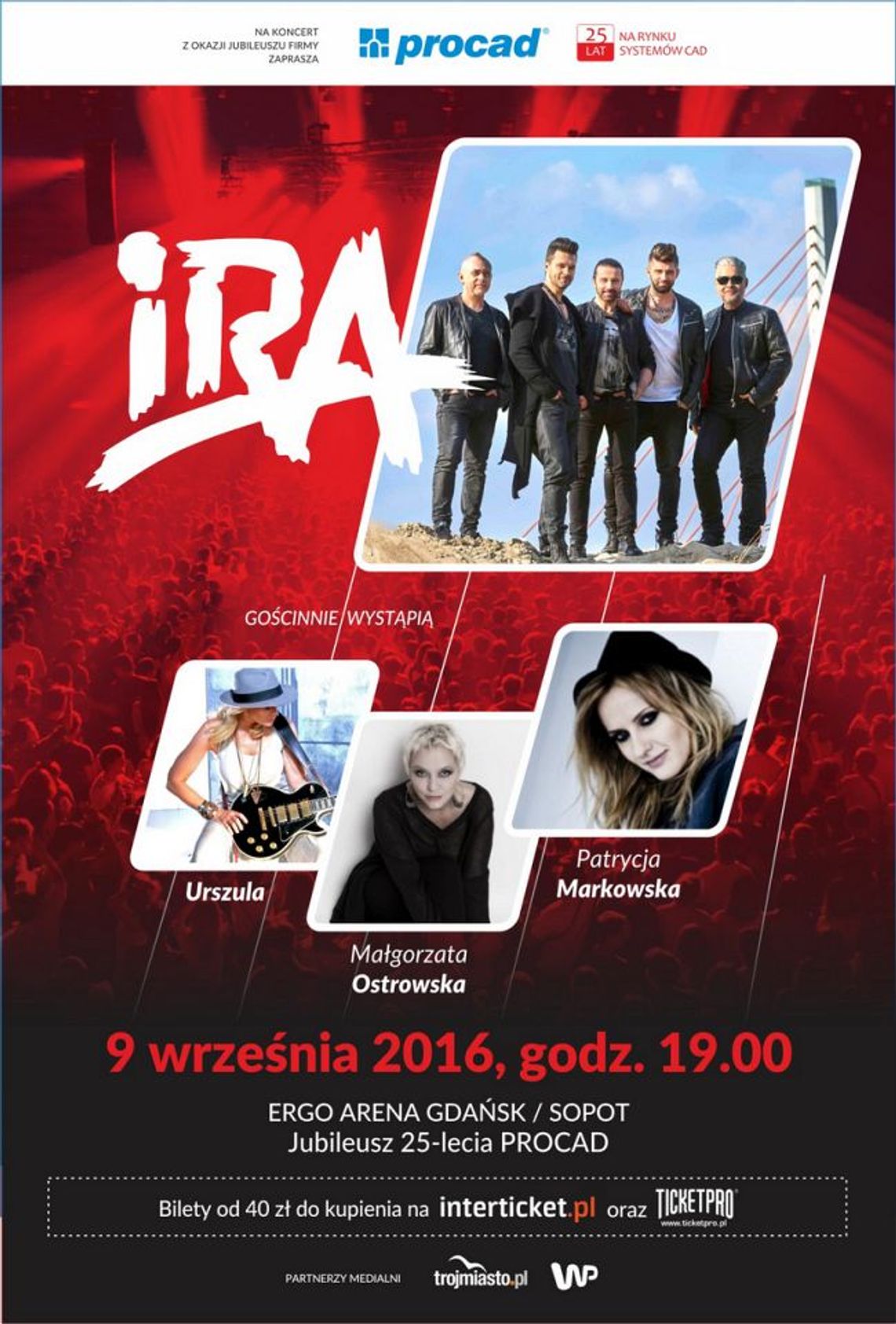 IRA z gościnnym udziałem trzech znakomitych polskich wokalistek IRA z gościnnym udziałem trzech znakomitych polskich wokalistek