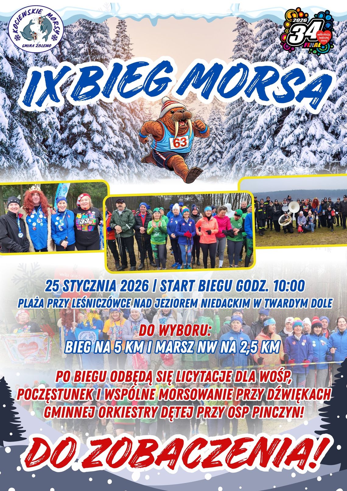 IX Bieg Morsa już 25 stycznia w Twardym Dole IX Bieg Morsa już 25 stycznia w Twardym Dole