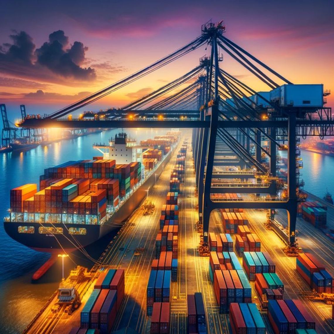 Jaką rolę w portach pełni suwnica STS? Jaką rolę w portach pełni suwnica STS?