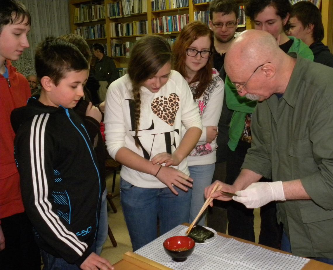 Japońskie baśnie w bibliotece