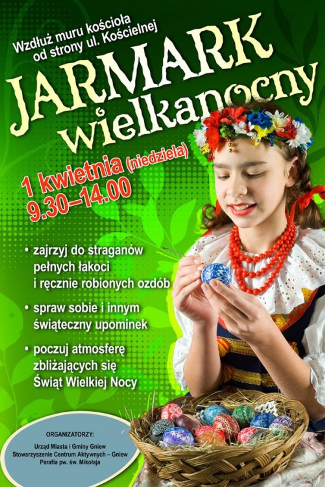 Jarmark Wielkanocny - stragany pełne towarów