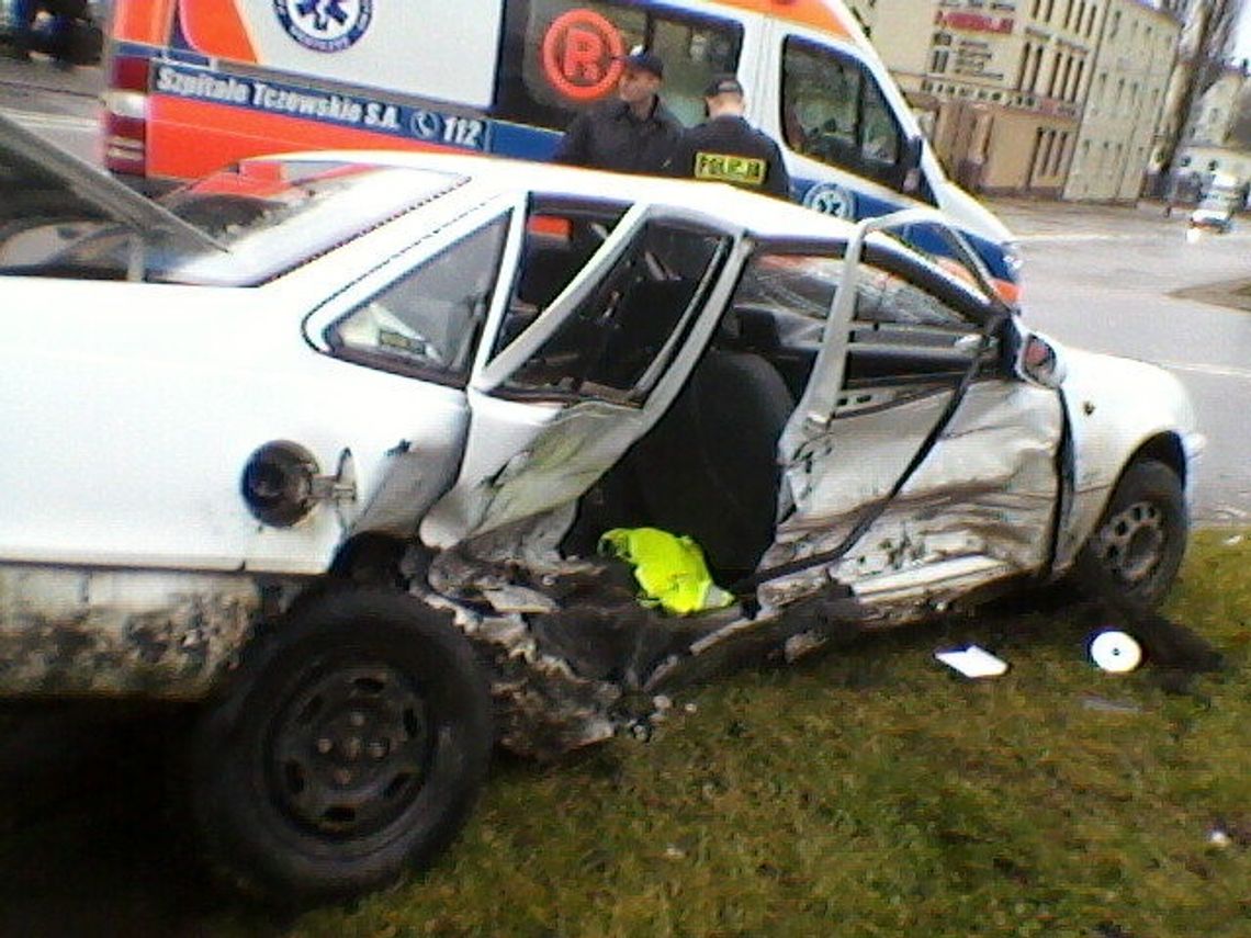 Jedna osoba w szpitalu po wypadku w Tczewie Jedna osoba w szpitalu po wypadku w Tczewie