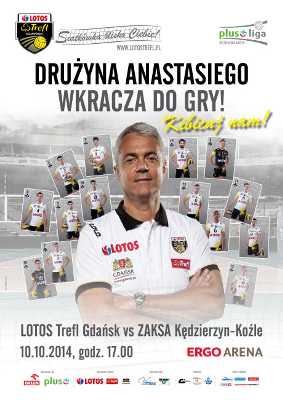 Już dziś LOTOS Trefl Gdańsk vs ZAKSA Kędzierzyn-Koźle