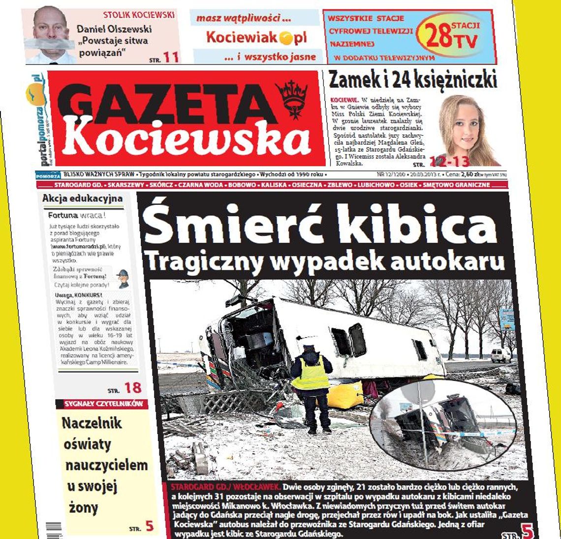 Już dziś w Gazecie Kociewskiej! Już dziś w Gazecie Kociewskiej!