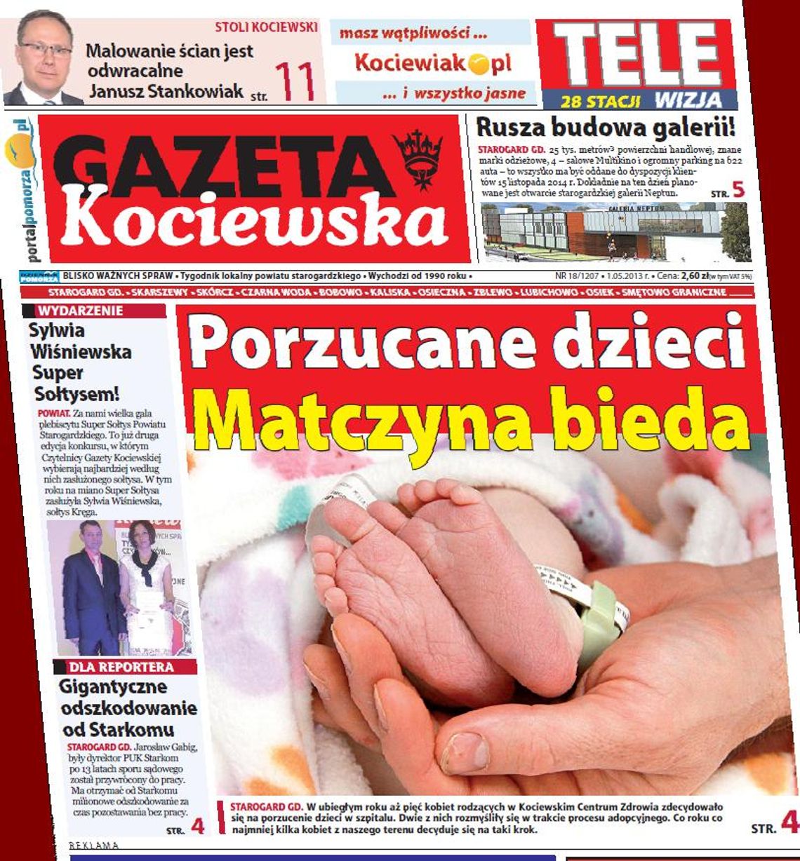 Już dziś w Gazecie Kociewskiej! Już dziś w Gazecie Kociewskiej!