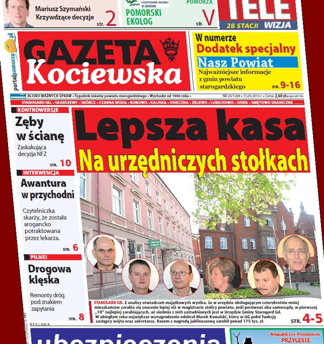 Już dziś w Gazecie Kociewskiej! Już dziś w Gazecie Kociewskiej!