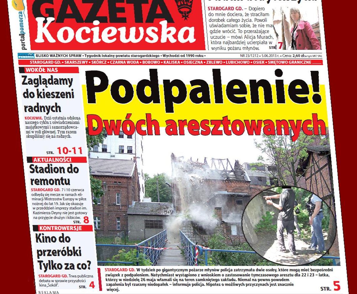 Już dziś w Gazecie Kociewskiej! Już dziś w Gazecie Kociewskiej!