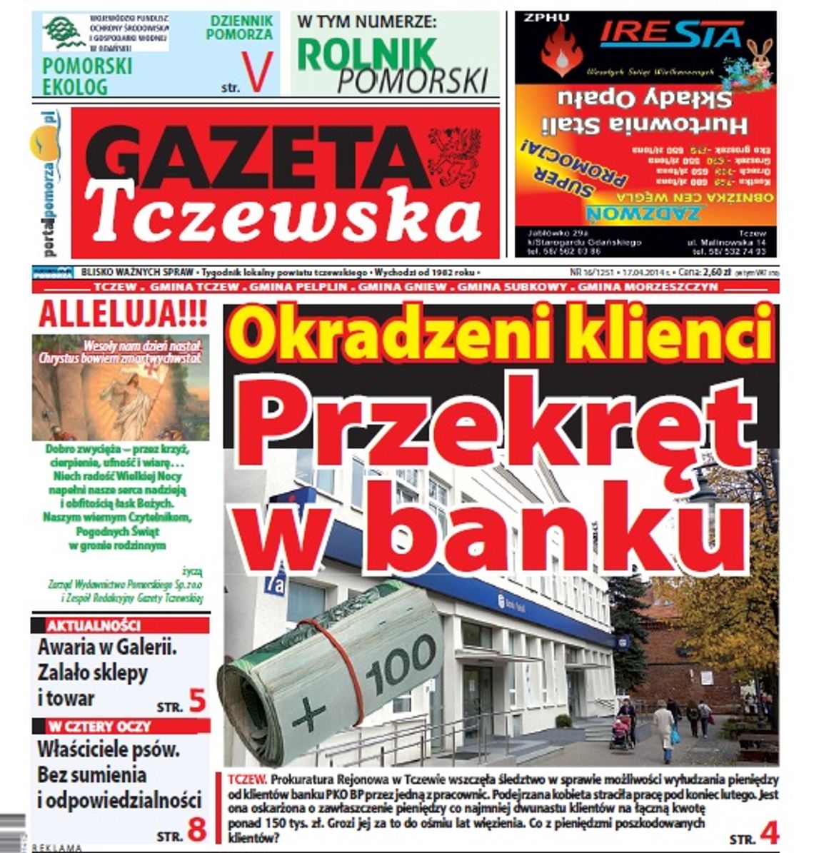 Już dziś w Gazecie Tczewskiej!