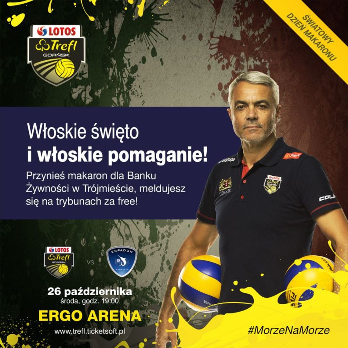 Juz dziś wyjątkowa akcja LOTOS Trefl Gdańsk i Banku Żywności Juz dziś wyjątkowa akcja LOTOS Trefl Gdańsk i Banku Żywności