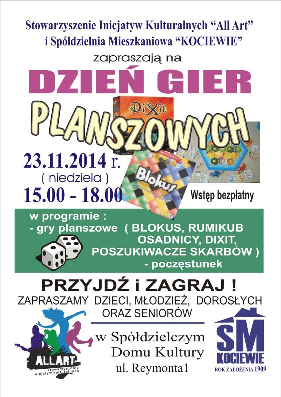 Już dziś wyjątkowa impreza w Spółdzielczym Domu Kultury! Już dziś wyjątkowa impreza w Spółdzielczym Domu Kultury!