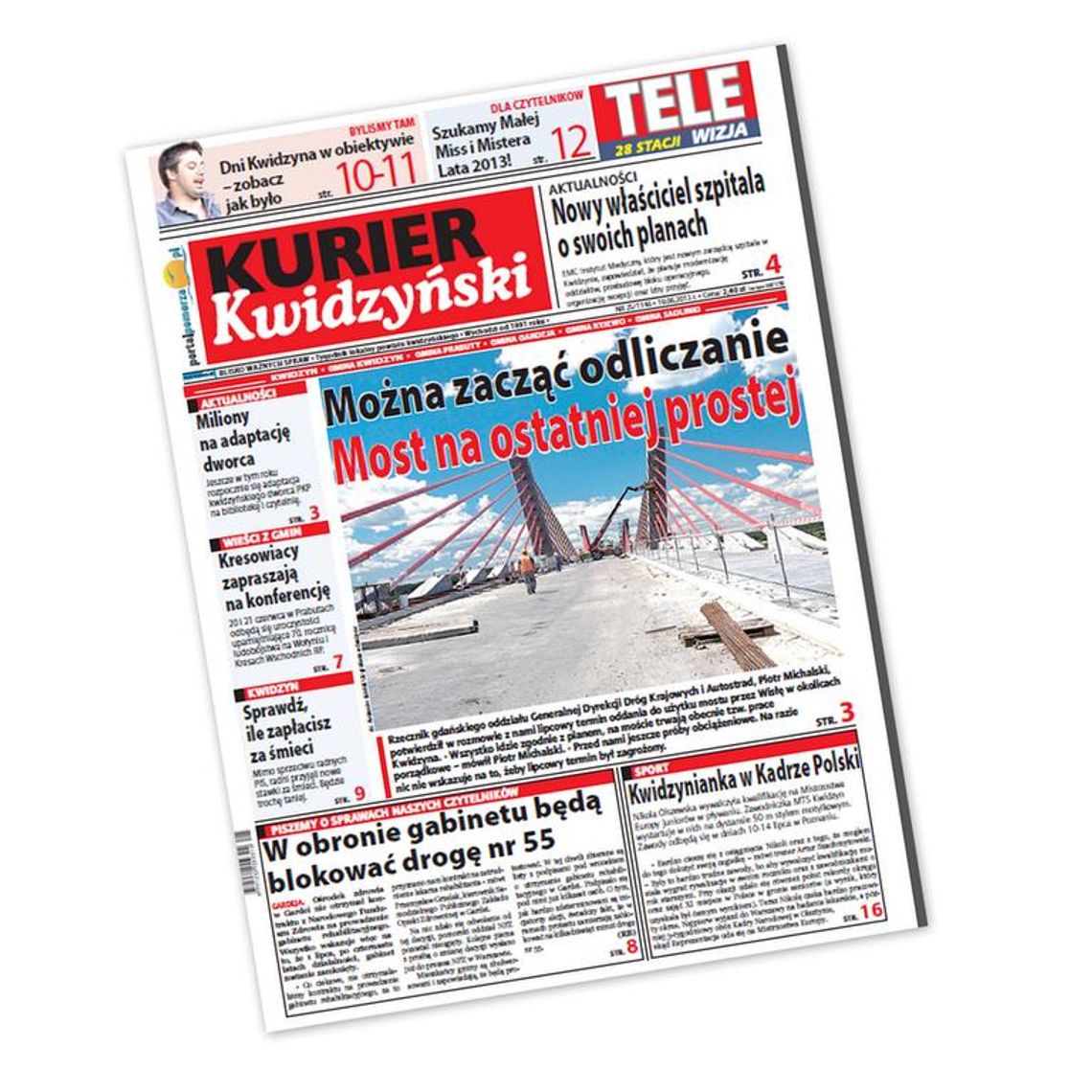 Już jest najnowszy numer "Kuriera Kwidzyńskiego"! Już jest najnowszy numer "Kuriera Kwidzyńskiego"!