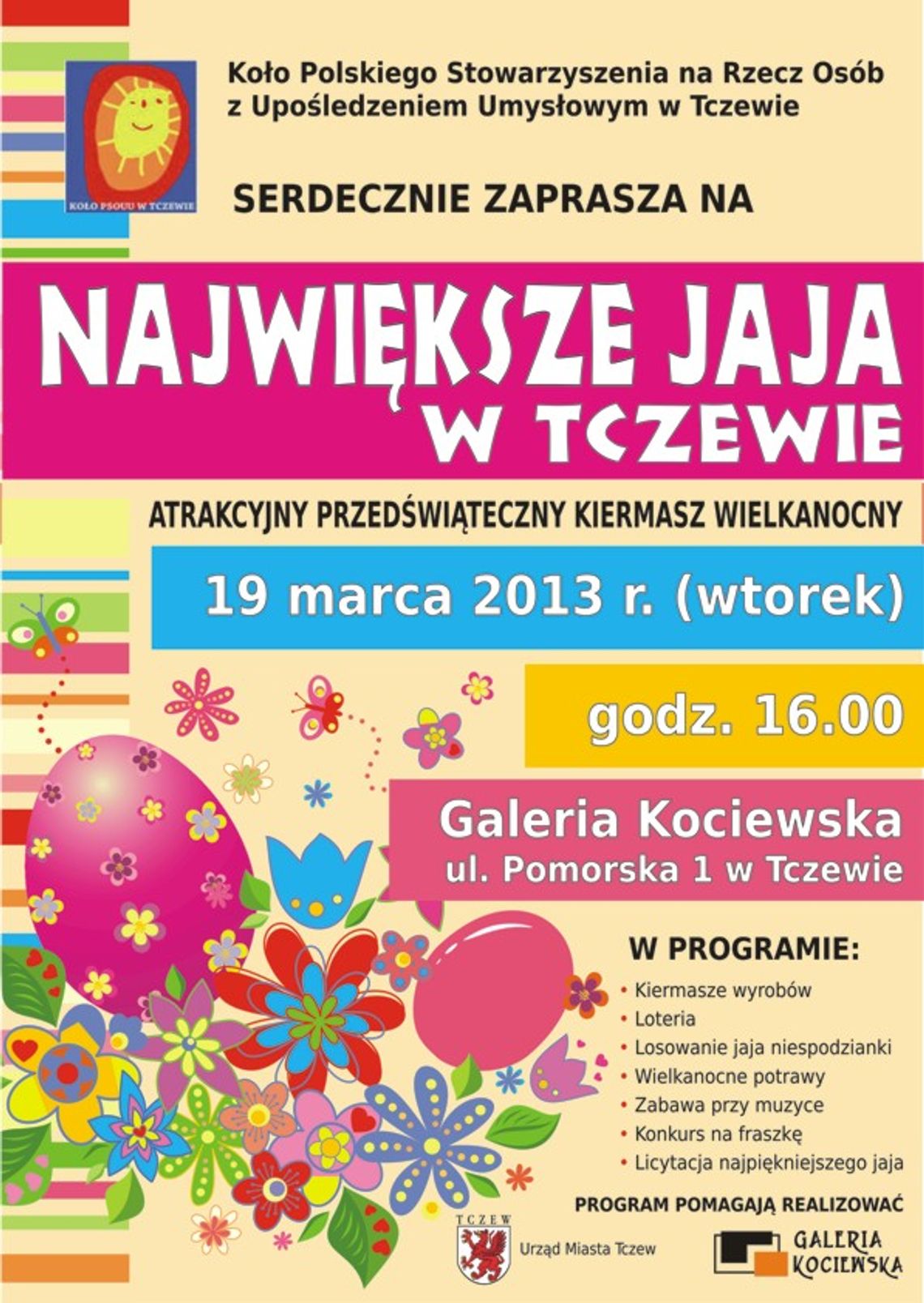 Już jutro "Największe jaja w Tczewie" Już jutro "Największe jaja w Tczewie"