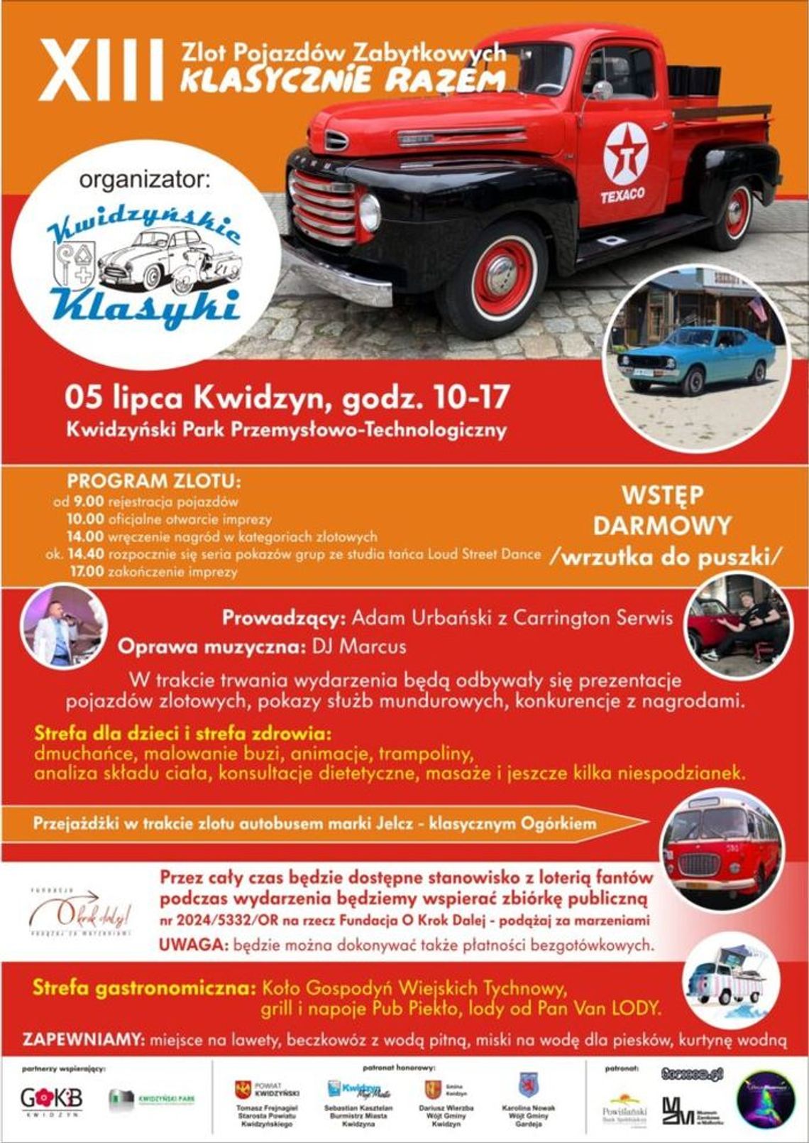 Już w najbliższą sobotę atrakcja dla miłośników pojazdów zabytkowych i klasycznych!