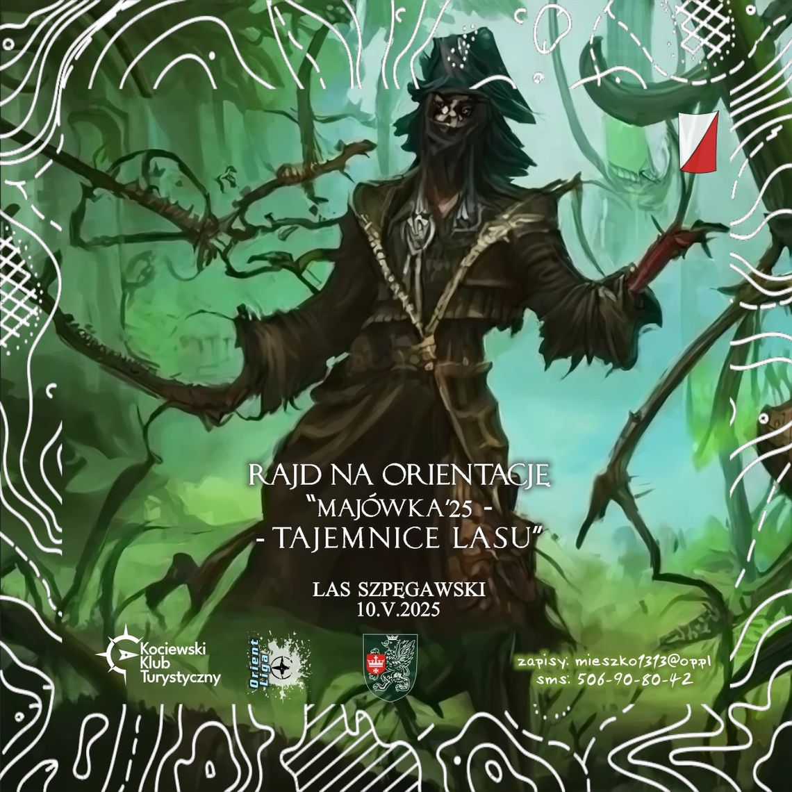 Już w najbliższy weekend Rajd na Orientację Majówka'25 - TAJEMNICE LASU