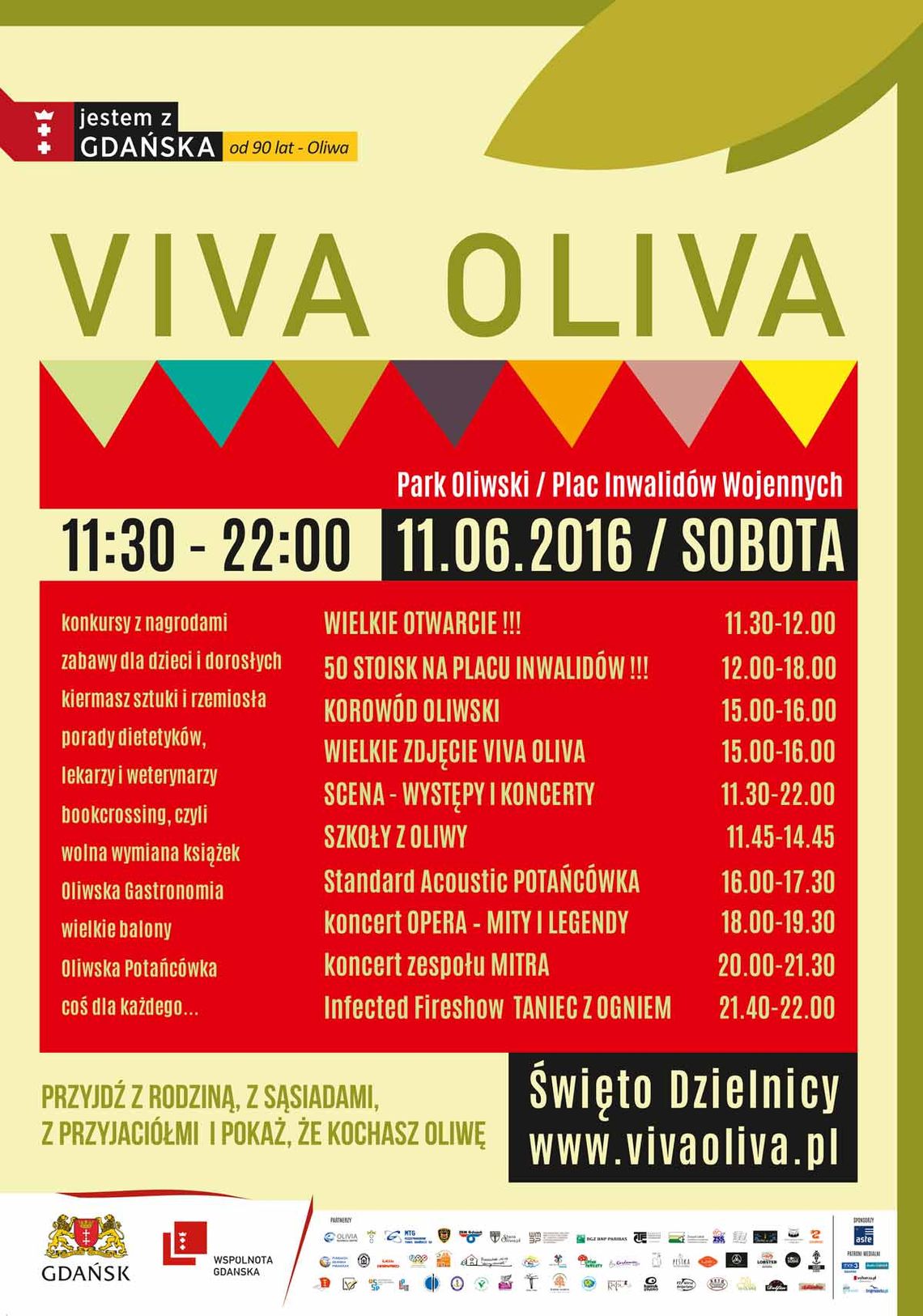 Już w sobotę Viva Oliwa! Już w sobotę Viva Oliwa!