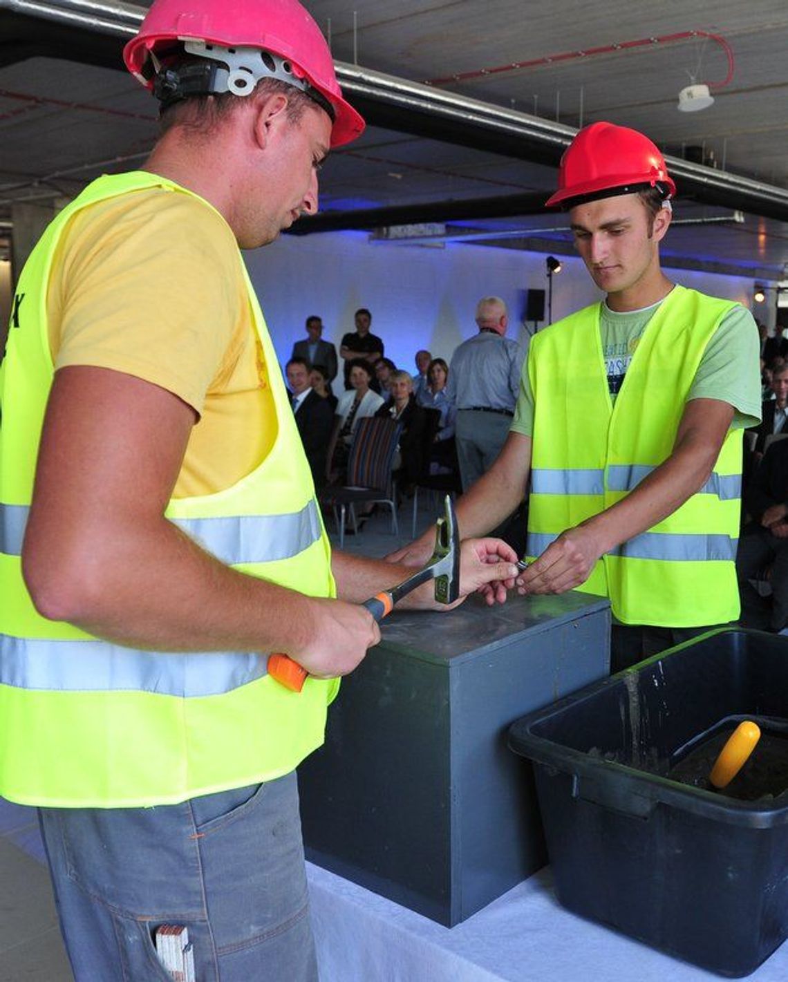 Kamień węgielny pod Olivia Four