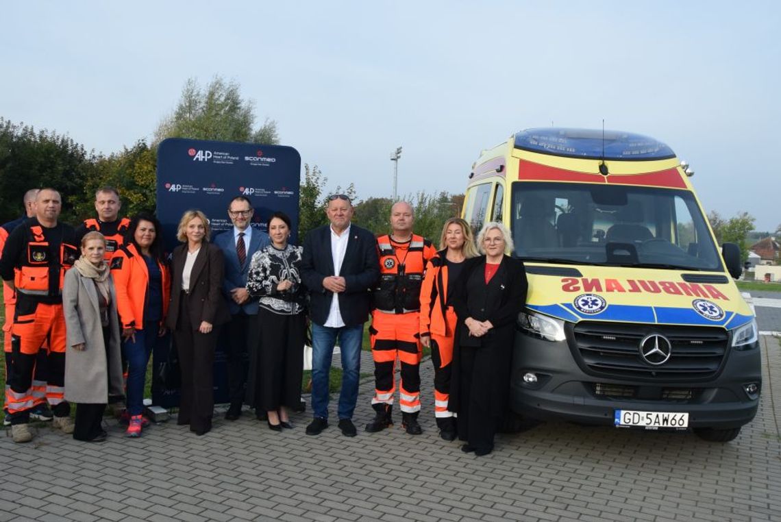 Karetka za 950 tys. zł trafiła do Dzierzgonia. To nie koniec planów w Sztumie