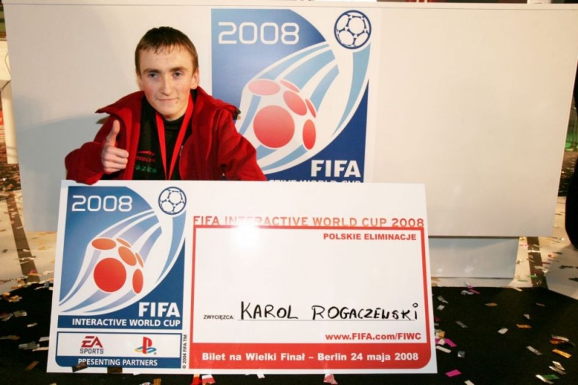 Karol ze Smętowa w finale EA Sports™ FIFA 08