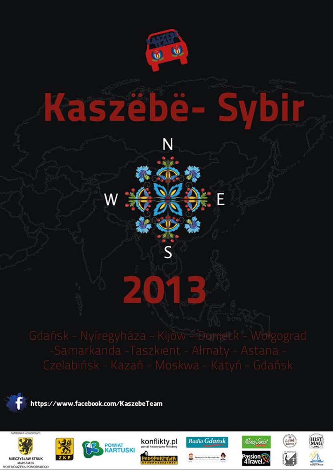 „Kaszëbë-Sybir 2013”. 15 tys. km do zesłańców „Kaszëbë-Sybir 2013”. 15 tys. km do zesłańców