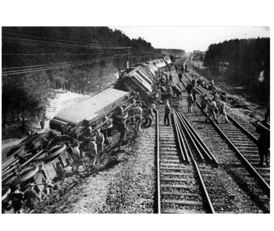 Katastrofa na torach. Zapomniana katastrofa kolejowa pod Starogardem - 1925 rok 