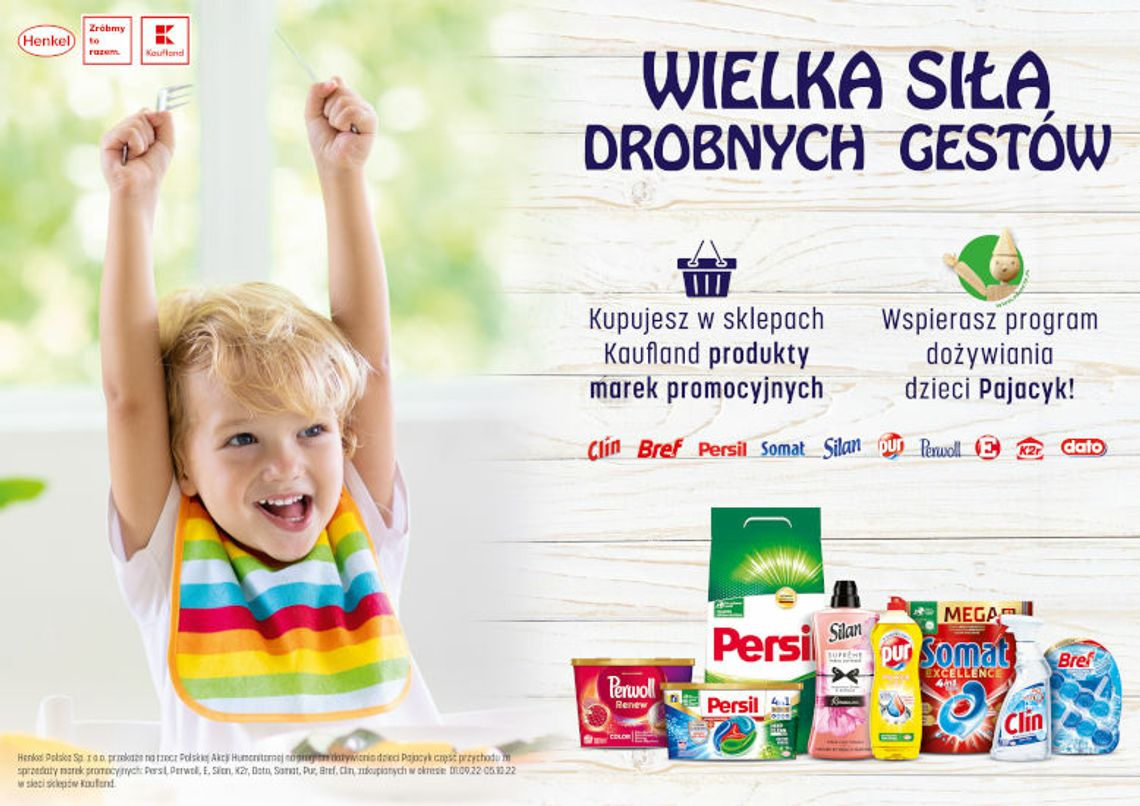 Kaufland i Henkel zachęcają do wsparcia programu Pajacyk