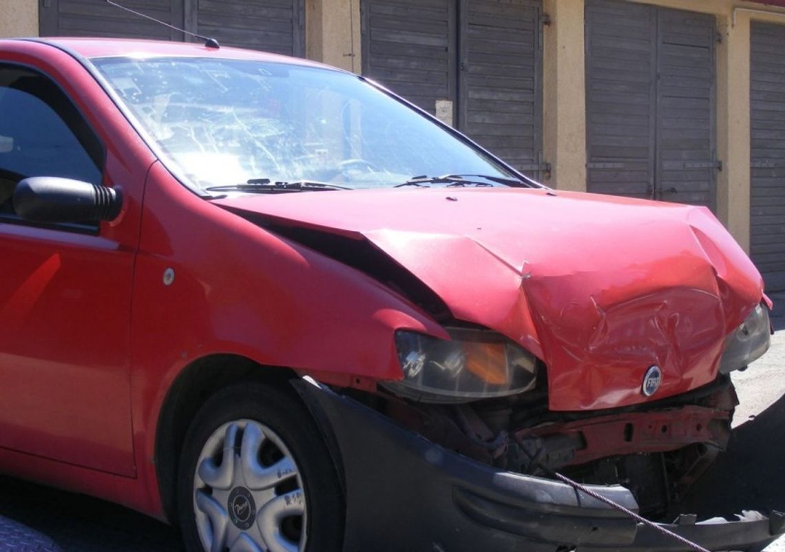 Kierowca punto najechał na audi. Ranne dziecko Kierowca punto najechał na audi. Ranne dziecko