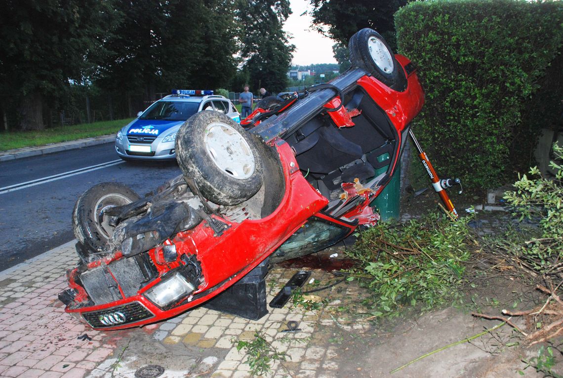 Kierowca zginął na miejscu w Kwidzynie Kierowca zginął na miejscu w Kwidzynie