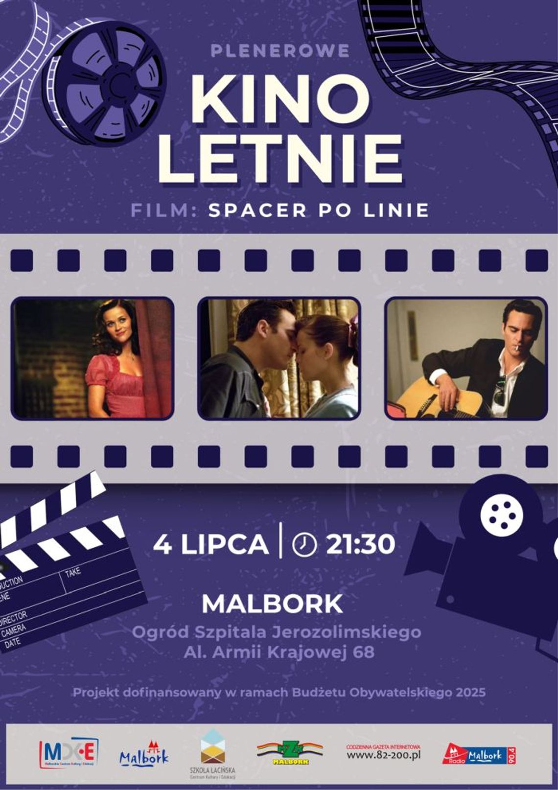 Kino pod chmurką – zaproszenie na seans plenerowy w Malborku Kino pod chmurką – zaproszenie na seans plenerowy w Malborku